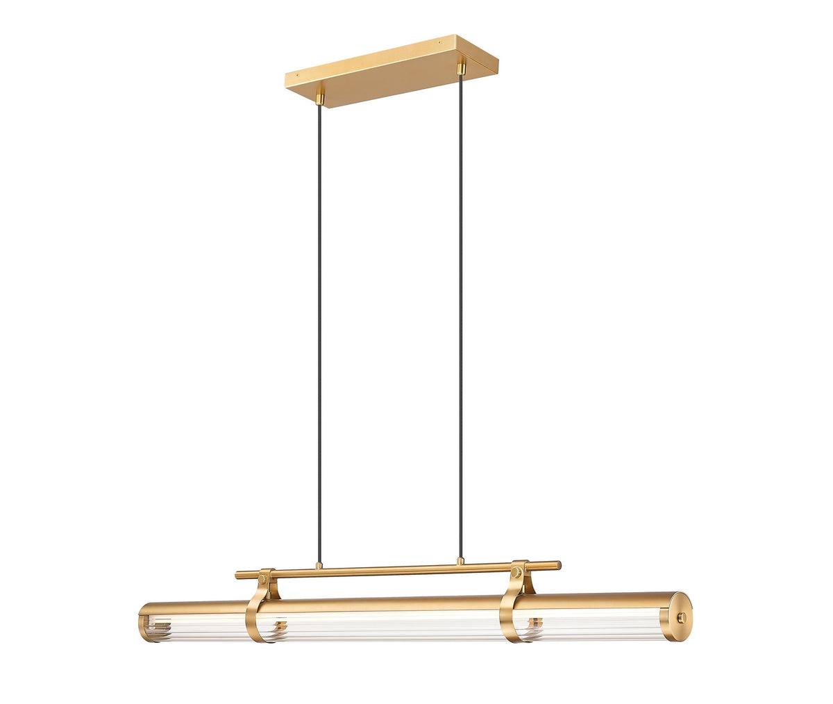 Z-Lite - 1959-44L-MGLD-LED - LED Linear Chandelier - Benoit - Modern Gold