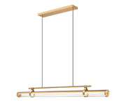 Z-Lite - 1959-54L-MGLD-LED - LED Linear Chandelier - Benoit - Modern Gold