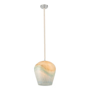 Minka-Lavery - 15575-613 - One Light Pendant - Sandrelle - Polished Nickel
