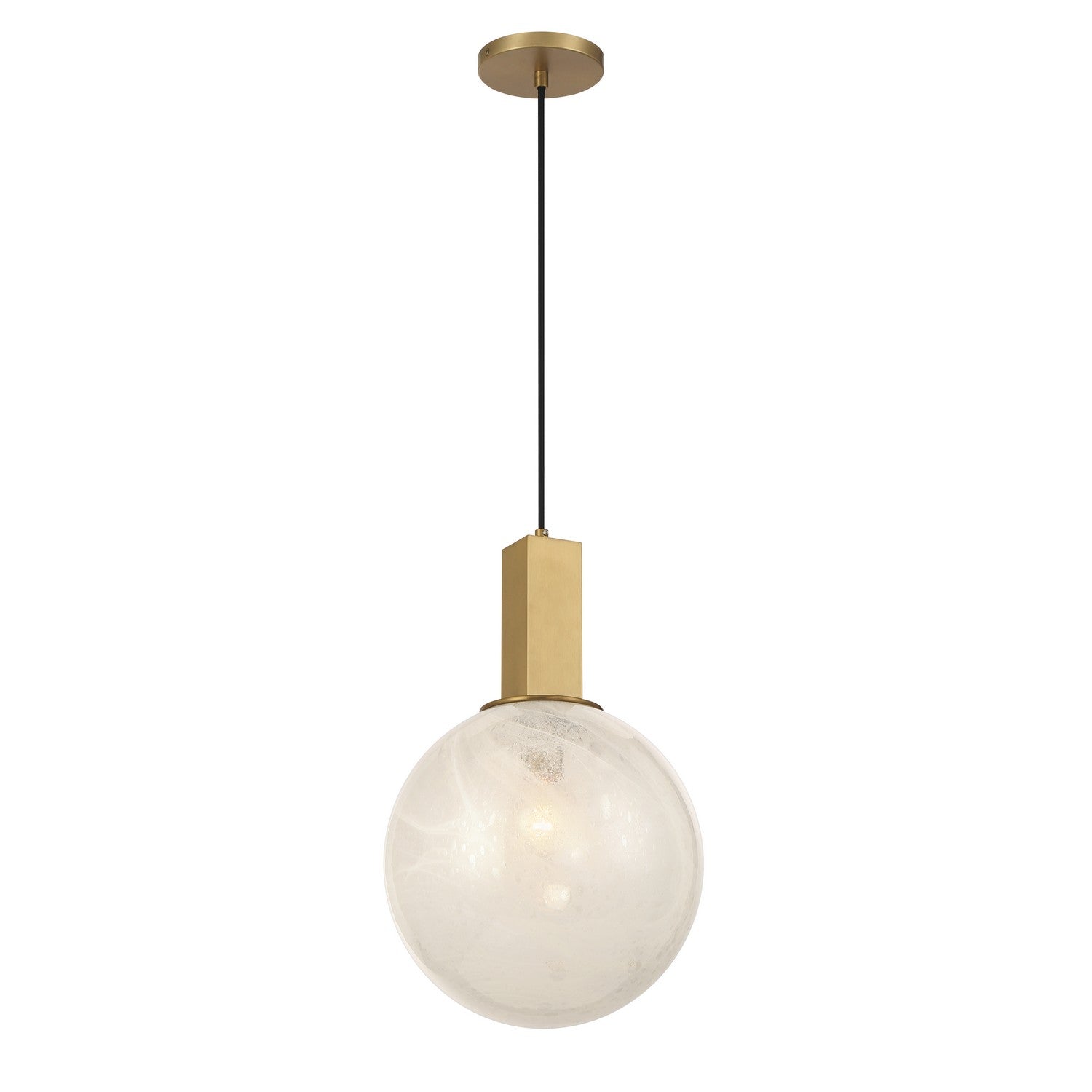 Minka-Lavery - 2526-732 - One Light Pendant - Narra - Legacy Brass