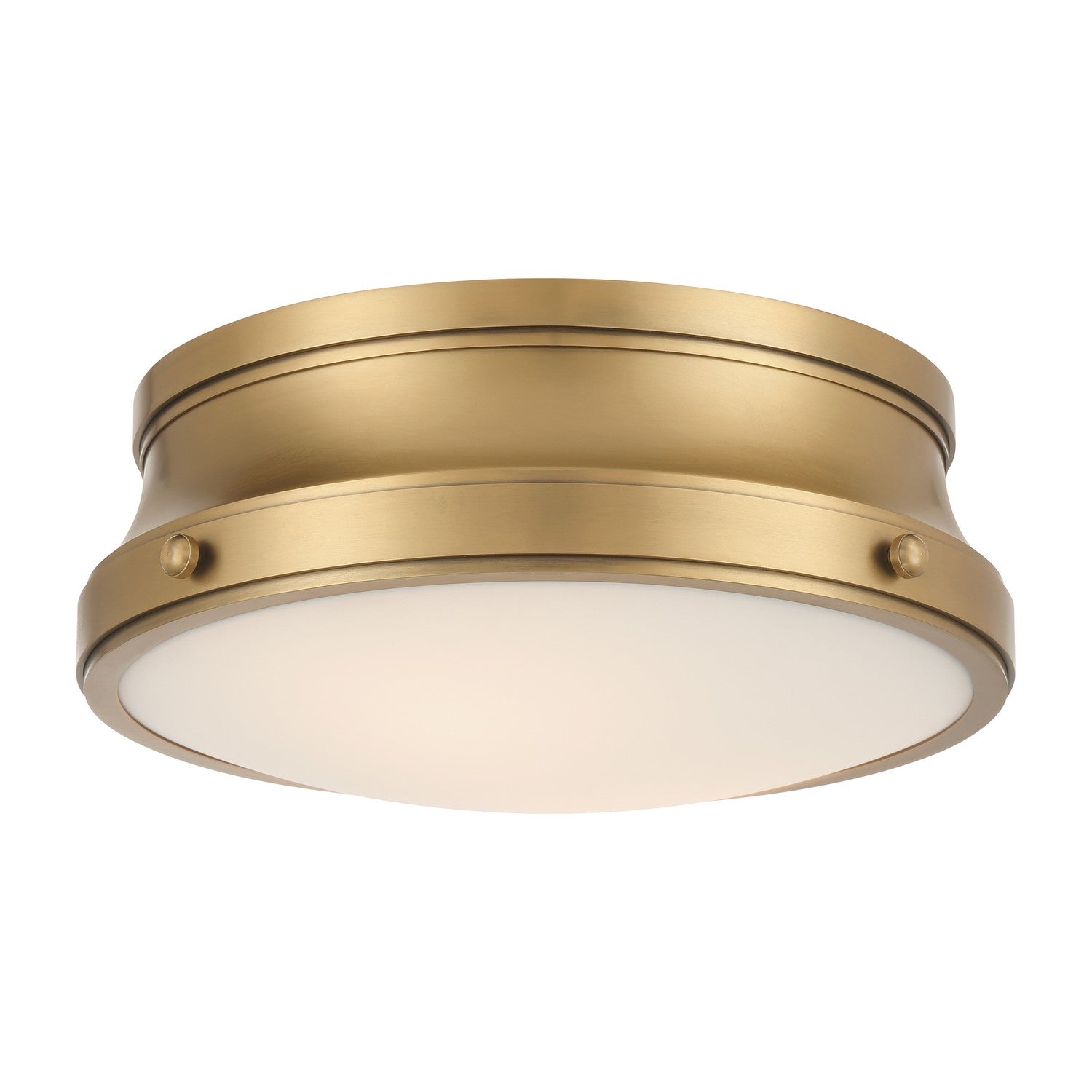 Minka-Lavery - 3939-732 - Two Light Flush Mount - Purelight - Legacy Brass