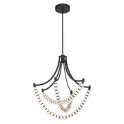 Minka-Lavery - 5646-899-L - LED Chandelier - Pearl - Dark Matte Black