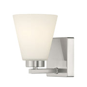 Millennium - 64001WG-BN - One Light Wall Sconce - Strayhan - Brushed Nickel