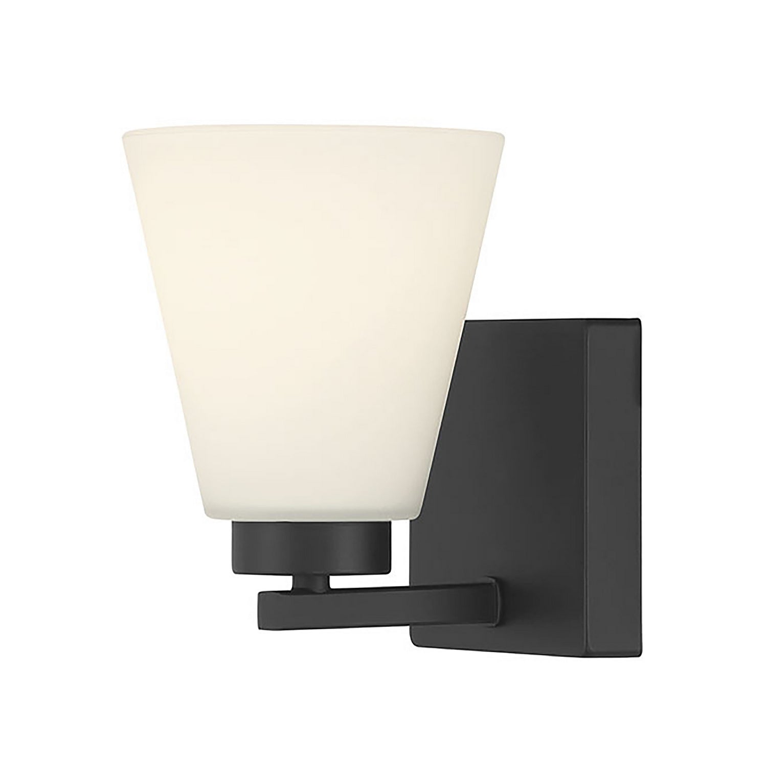 Millennium - 64001WG-MB - One Light Wall Sconce - Strayhan - Matte Black
