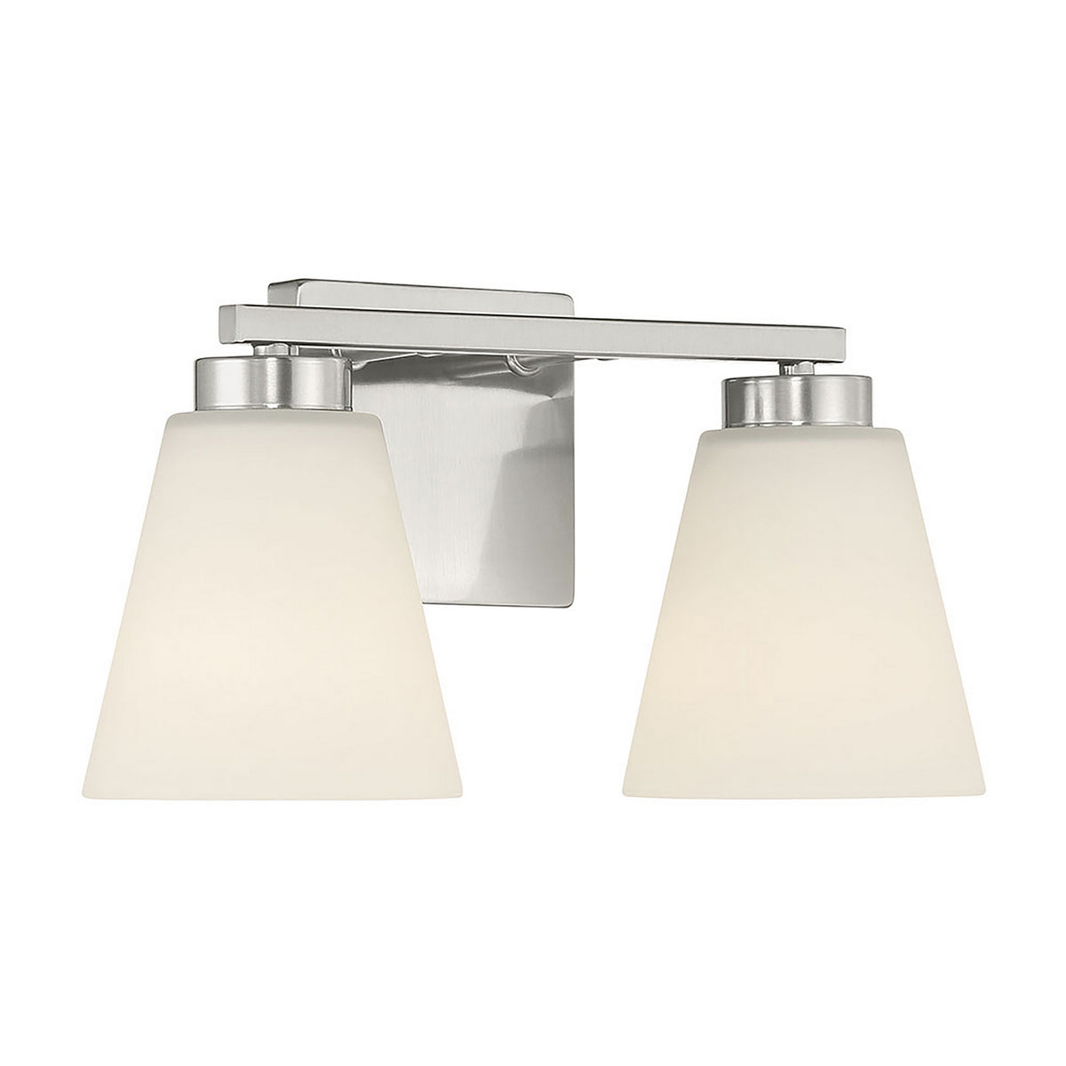 Millennium - 64002WG-BN - Two Light Vanity - Strayhan - Brushed Nickel