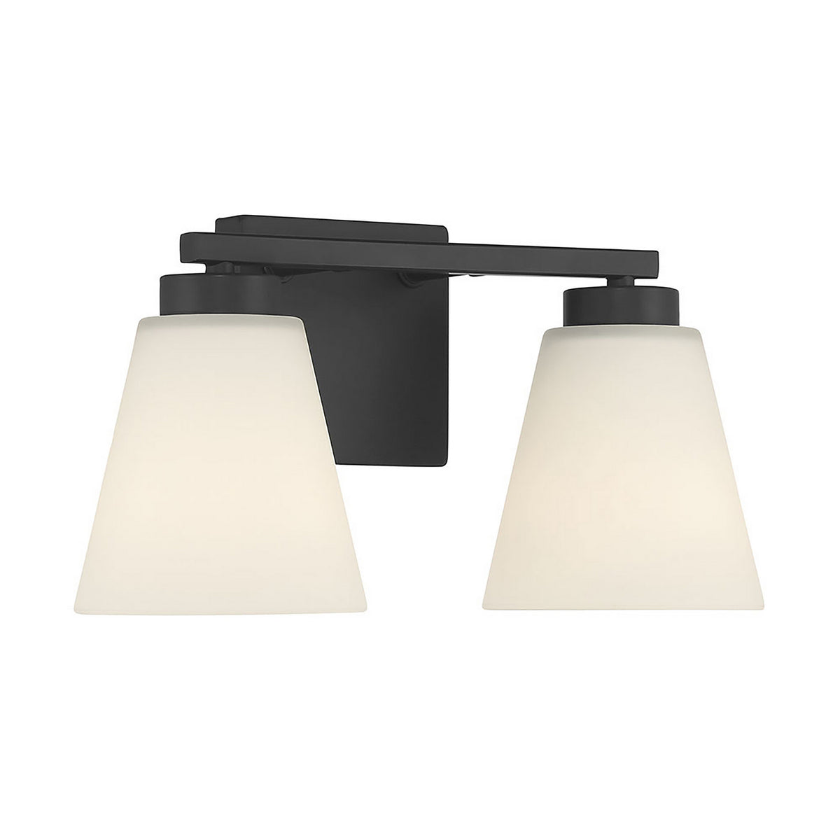 Millennium - 64002WG-MB - Two Light Vanity - Strayhan - Matte Black