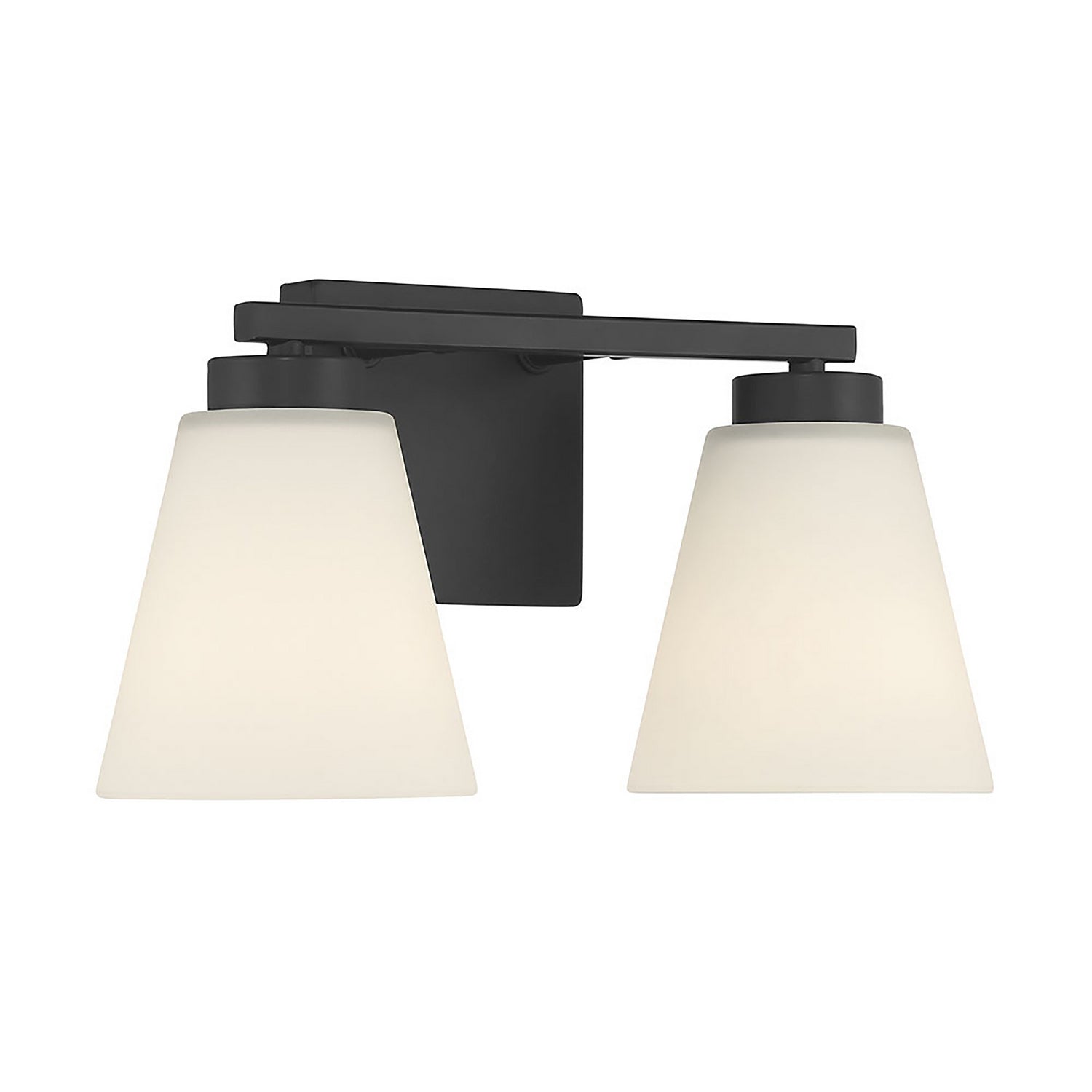 Millennium - 64002WG-MB - Two Light Vanity - Strayhan - Matte Black