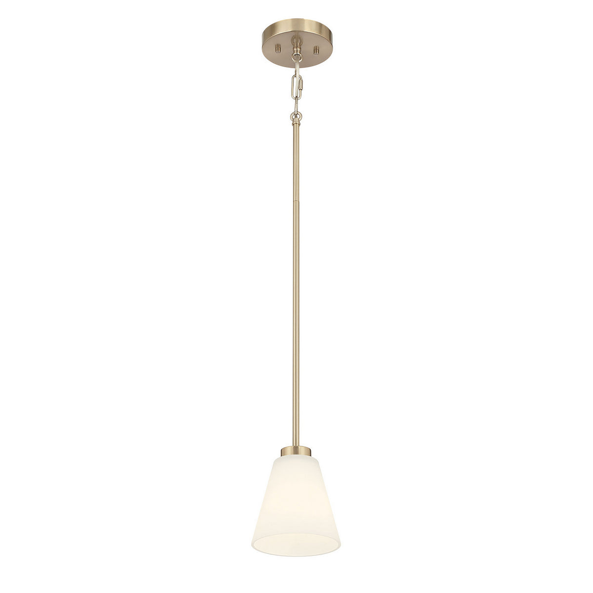 Millennium - 64101WG-MG - One Light Mini Pendant - Strayhan - Modern Gold