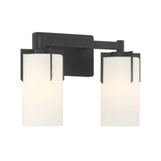 Millennium - 65002-MB - Two Light Vanity - Froselle - Matte Black