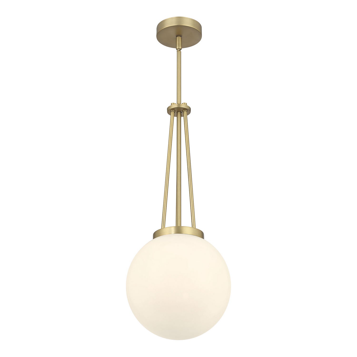 Millennium - 65101-VB - One Light Pendant - Vellin - Vintage Brass