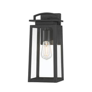 Millennium - 66001-PBK - One Light Lantern - Kendrix - Powder Coated Black