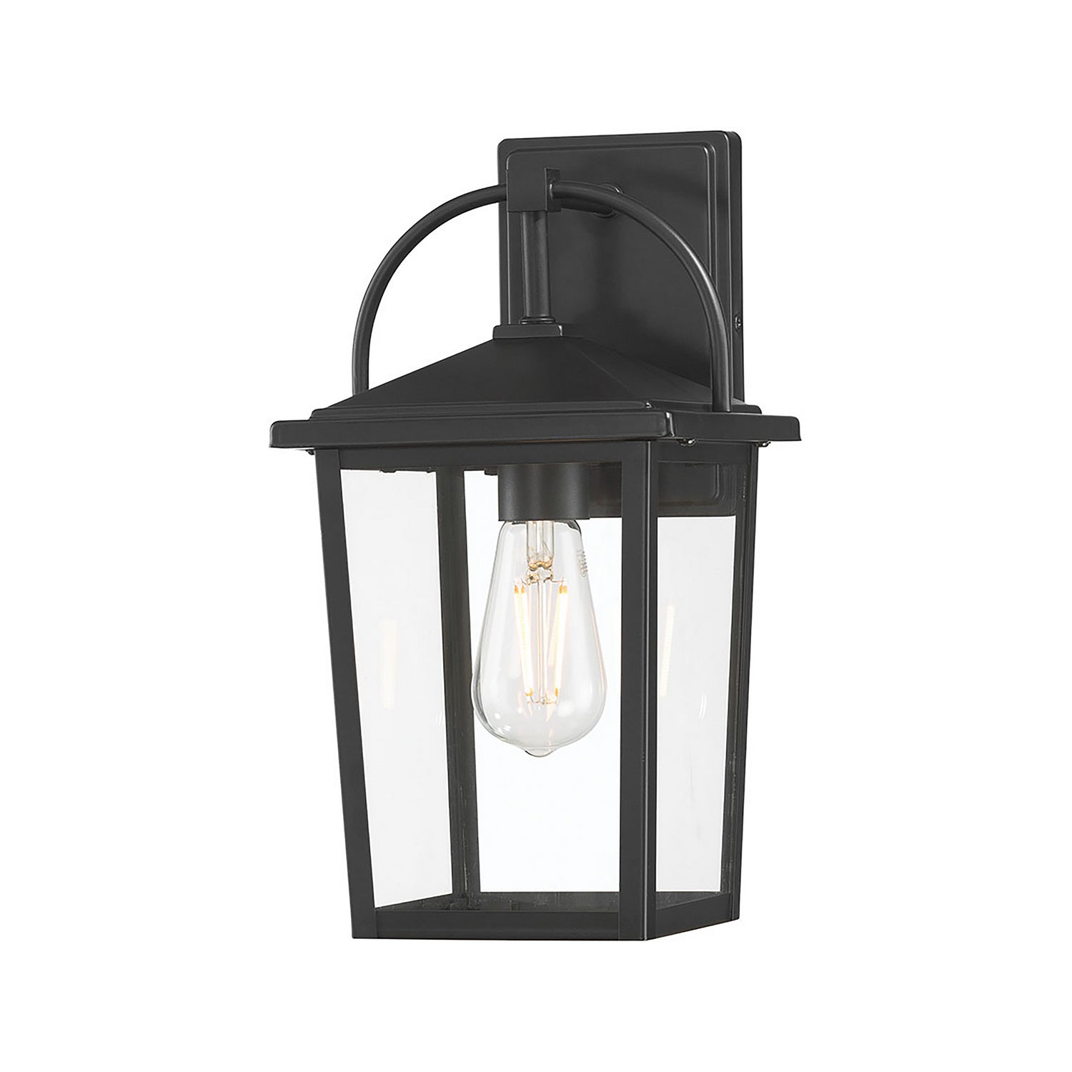 Millennium - 66101-PBK - One Light Lantern - Strathden - Powder Coated Black