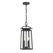 Millennium - 66102-PBK - Two Light Hanging Lantern - Kendrix - Powder Coated Black