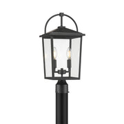 Millennium - 66302-PBK - Two Light Post Lantern - Strathden - Powder Coated Black