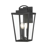 Millennium - 68003-PBK - Three Light Lantern - Brenwick - Powder Coated Black