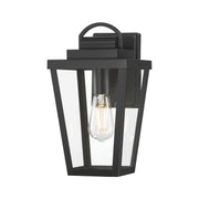 Millennium - 68101-PBK - One Light Lantern - Brenwick - Powder Coated Black