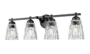 Z-Lite - 1960-4V-MB - Four Light Vanity - Andree - Matte Black