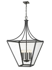 Z-Lite - 1961-6IO - Six Light Chandelier - Montalcino - Iron Ore