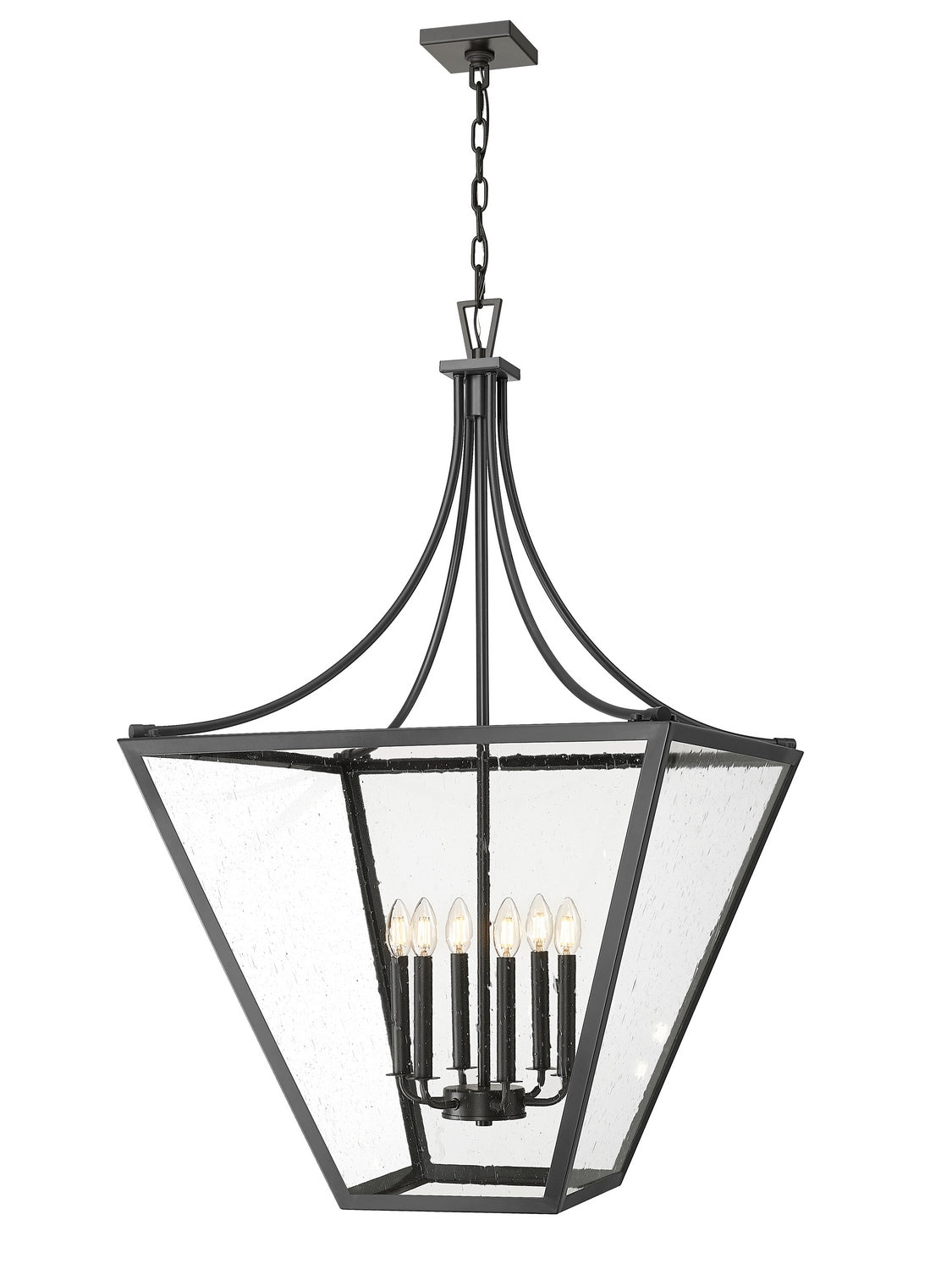 Z-Lite - 1961-6IO - Six Light Chandelier - Montalcino - Iron Ore