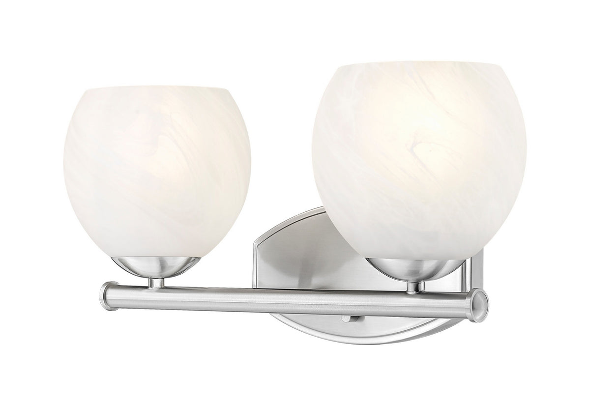 Z-Lite - 1963-2V-BN - Two Light Vanity - Colette - Brushed Nickel