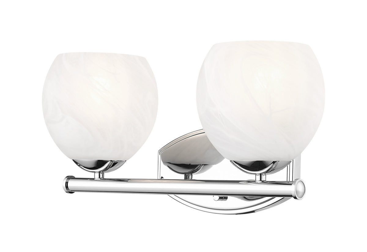 Z-Lite - 1963-2V-CH - Two Light Vanity - Colette - Chrome