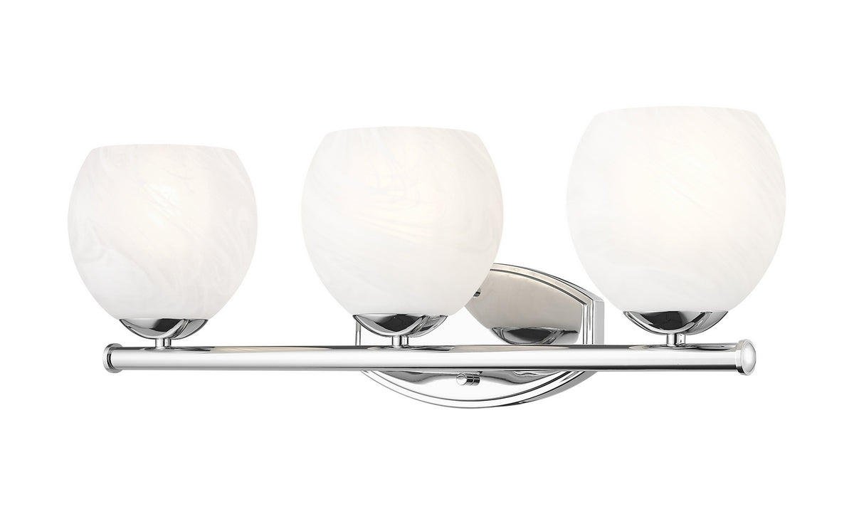 Z-Lite - 1963-3V-CH - Three Light Vanity - Colette - Chrome
