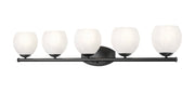 Z-Lite - 1963-5V-MB - Five Light Vanity - Colette - Matte Black