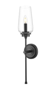 Z-Lite - 2013-1S-MB - One Light Wall Sconce - Clara - Matte Black