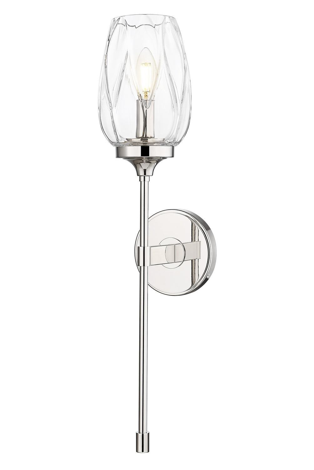 Z-Lite - 2014-1S-PN - One Light Wall Sconce - Cassian - Polished Nickel