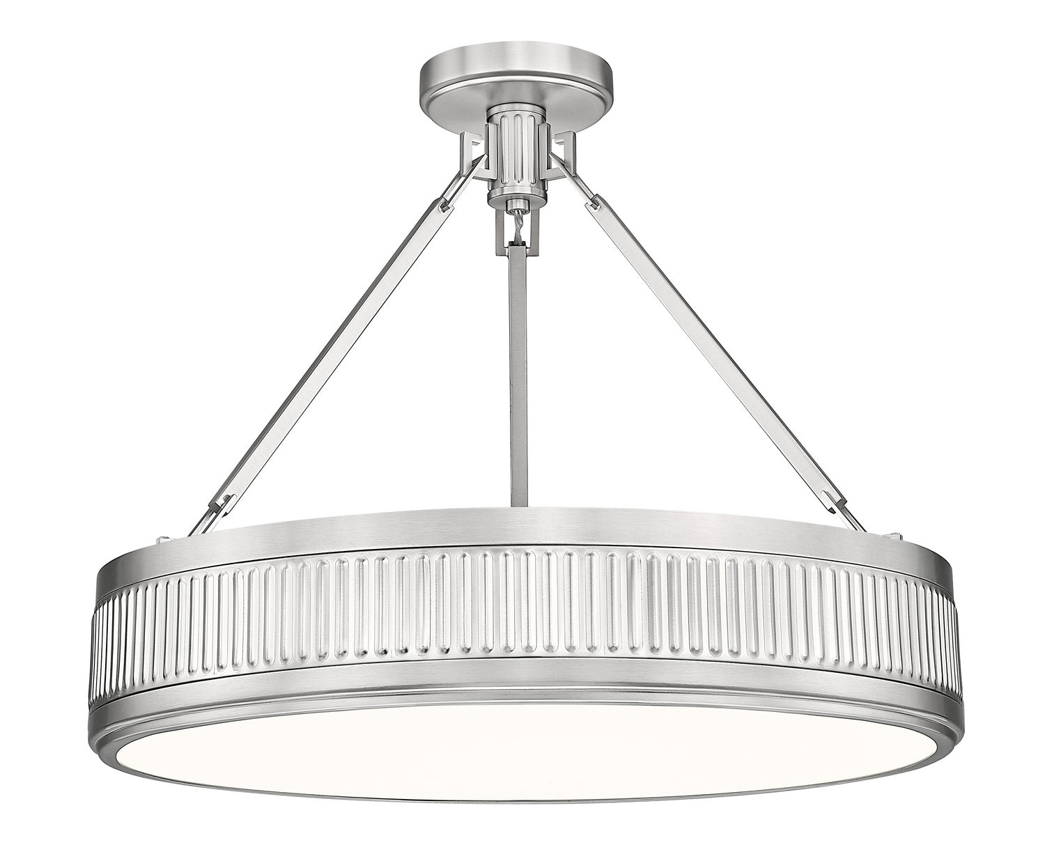 Z-Lite - 3046SF22-SN-LED - LED Semi Flush Mount - Quinn - Satin Nickel