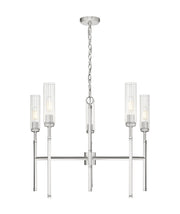 Z-Lite - 3047-5BN - Five Light Chandelier - Esme - Brushed Nickel