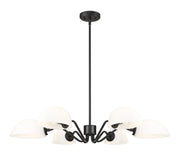Z-Lite - 3048-6MB - Six Light Chandelier - Breton - Matte Black