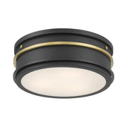 Millennium - 90202-MB/VB - LED Flush Mount - Stralara - Matte Black