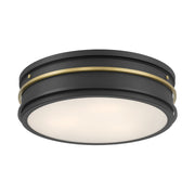 Millennium - 90203-MB/VB - LED Flush Mount - Stralara - Matte Black