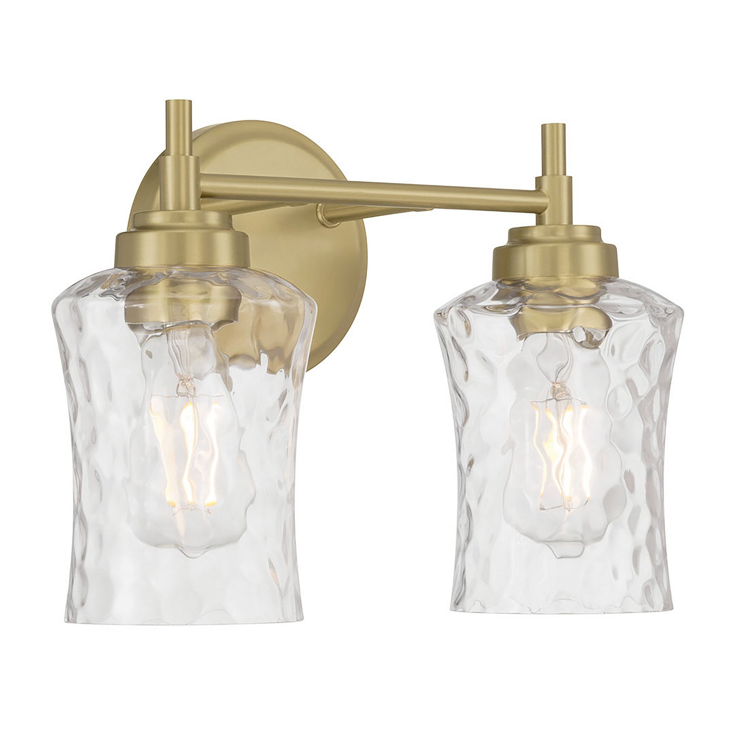 Millennium - 909102-VB - Two Light Vanity - Clarvyn - Vintage Brass