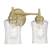 Millennium - 909102-VB - Two Light Vanity - Clarvyn - Vintage Brass