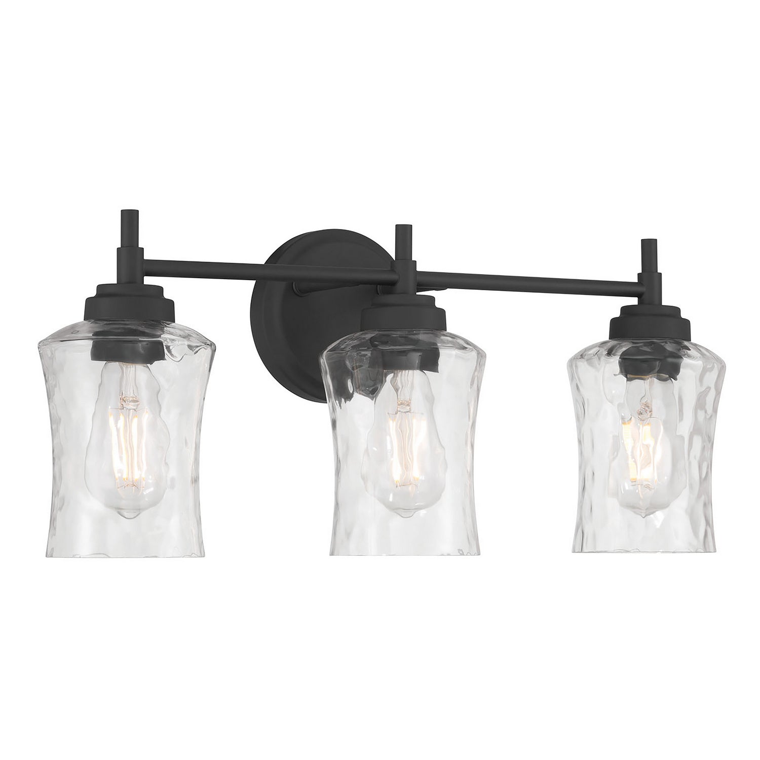 Millennium - 909103-MB - Three Light Vanity - Clarvyn - Matte Black