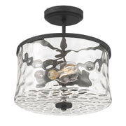 Millennium - 909201-MB - Two Light Semi-Flush Mount - Clarvyn - Matte Black
