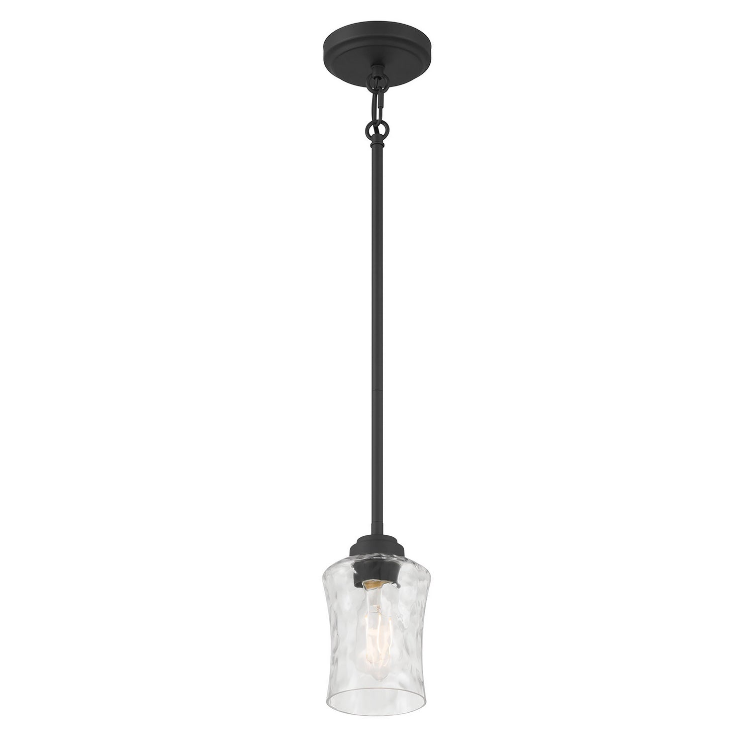 Millennium - 909301-MB - One Light Mini Pendant - Clarvyn - Matte Black