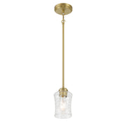Millennium - 909301-VB - One Light Mini Pendant - Clarvyn - Vintage Brass