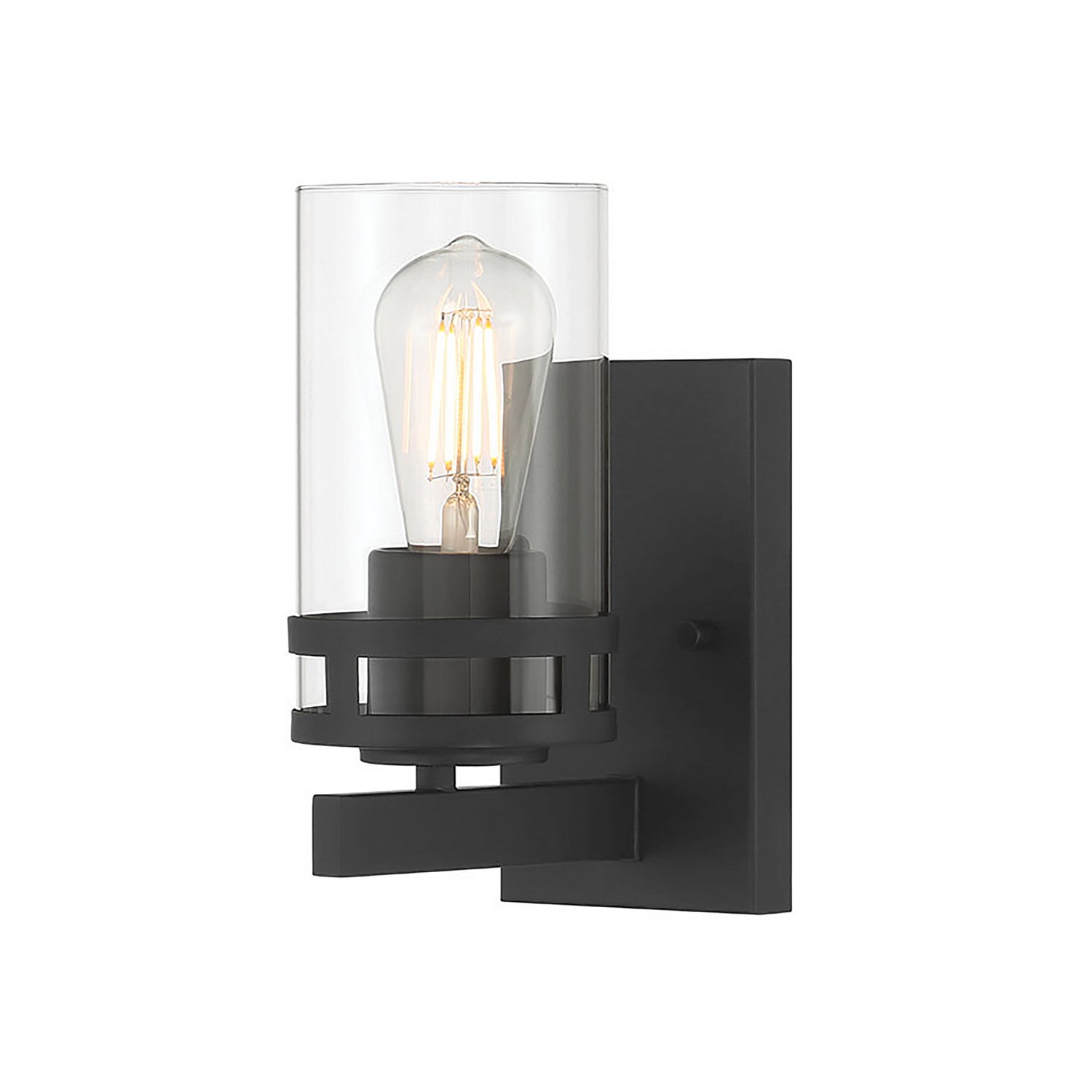 Millennium - 91021-MB - One Light Wall Sconce - Lunden - Matte Black
