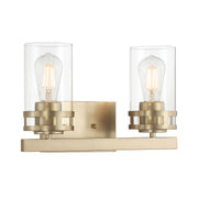 Millennium - 91022-MG - Two Light Vanity - Lunden - Modern Gold