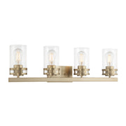Millennium - 91024-MG - Four Light Vanity - Lunden - Modern Gold