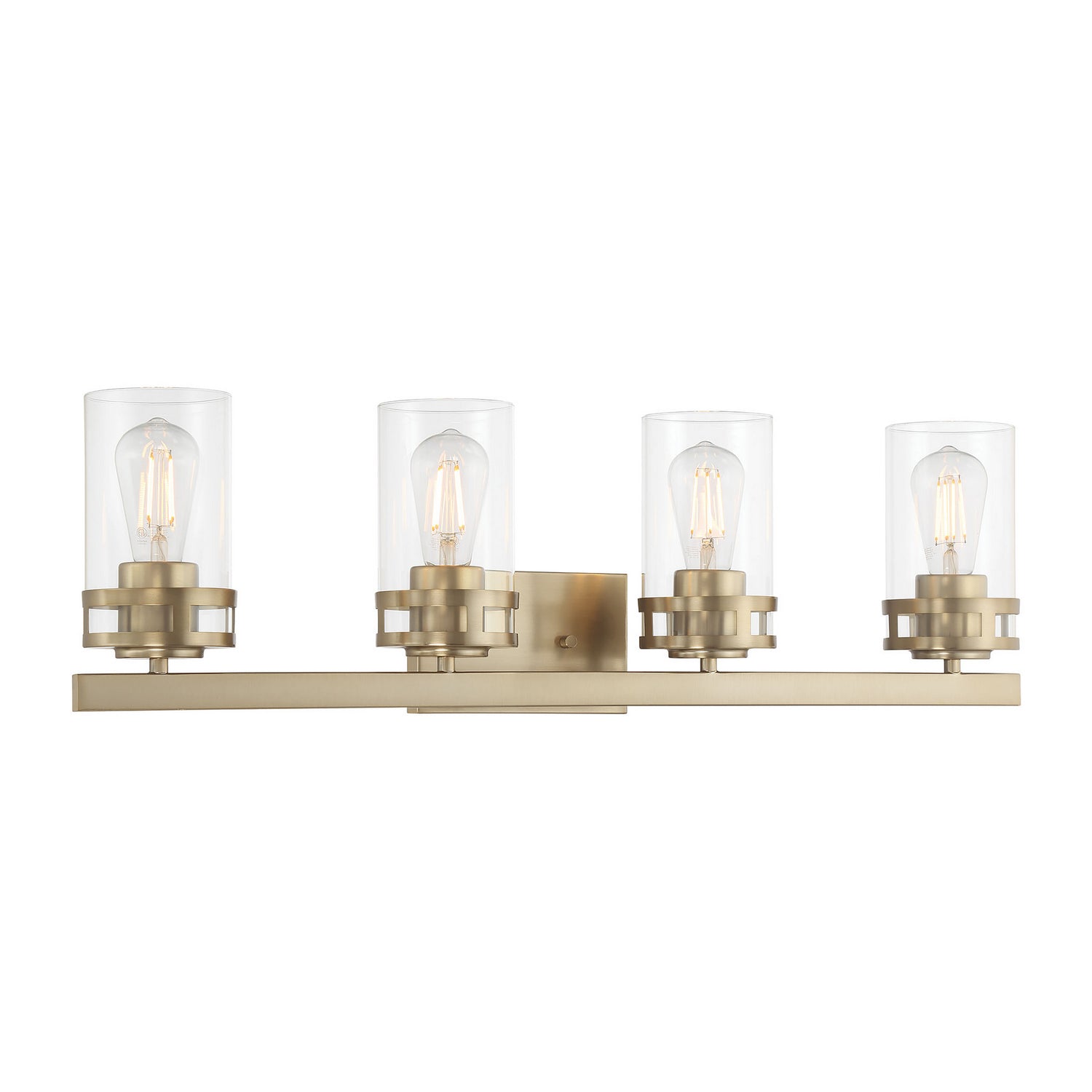 Millennium - 91024-MG - Four Light Vanity - Lunden - Modern Gold