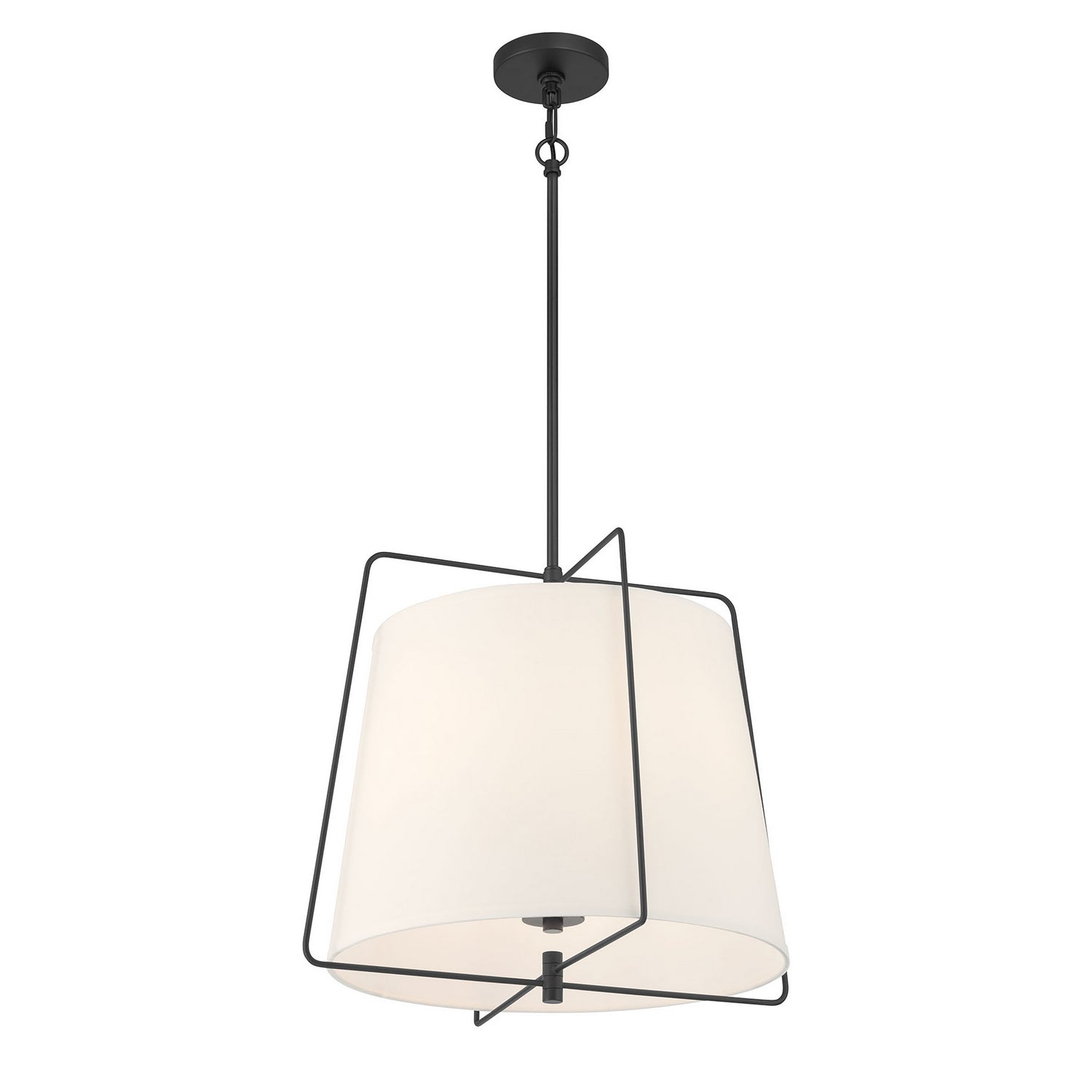 Millennium - 919103-MB - Three Light Pendant - Vellinor - Matte Black
