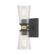 Millennium - 9302-MB/VB - Two Light Wall Sconce - Lustria - Matte Black