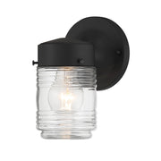 Millennium - 95101-PBK - One Light Lantern - Bravyn - Powder Coated Black