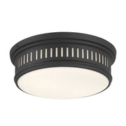 Millennium - 95102-MB - Two Light Flush Mount - Velune - Matte Black
