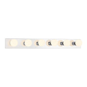 Millennium - 96106-CH - Six Light Bath Bar - Bellisse - Chrome