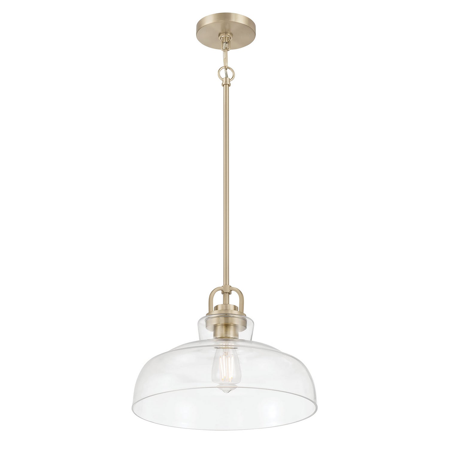 Millennium - 98101-MG - One Light Pendant - Clarien - Modern Gold
